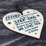 Stepdad Gift Thank You Gift For Fathers Day Personalised