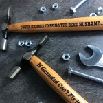 Novelty Anniversary Gift For Him Engraved Hammer Novelty Gift