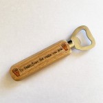 Funny Gift For Daddy Birthday Christmas Wooden Bottle Opener