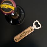 Unique Gift For Grandad Birthday Christmas Wooden Bottle Opener