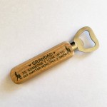 Unique Gift For Grandad Birthday Christmas Wooden Bottle Opener