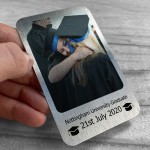 Novelty Graduation Gift For Daughter Son Metal Wallet Card