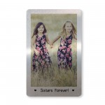 Personalised Sister Gift Birthday Christmas Metal Wallet Card