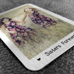 Personalised Sister Gift Birthday Christmas Metal Wallet Card