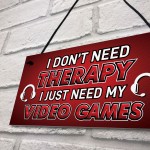 Funny Gaming Sign Neon Effect Hanging Bedroom Sign Gamer Gift