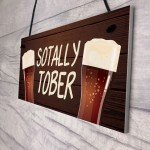 Funny Home Bar Plaque Hanging Man Cave Bar Sign Alcohol Beer