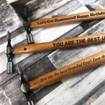 Quirky Uncle Gift Personalised Engraved Hammer Birthday Xmas