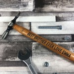 Funny Gift For Brother Christmas Birthday Engraved Hammer Gift