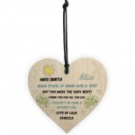 Thank You Gift Lockdown Teacher Assistant Personalised Heart