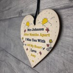 Teacher Assistant Gift In Lockdown Thank You Heart Personalised