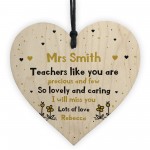 Teachers Precious & Few PERSONALISED Thank you Teacher Gift