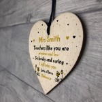 Teachers Precious & Few PERSONALISED Thank you Teacher Gift