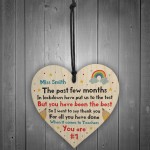 PERSONALISED Gift For Teacher Assistant Nursery Thank You