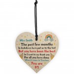 PERSONALISED Gift For Teacher Assistant Nursery Thank You