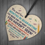 Teacher Teaching Assistant Thank You Gift Quarantine Heart 