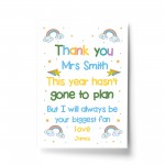 Personalised Print Thank You Gift For Teacher Teaching Assistant