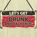 Rude Bar Sign For Home Bar Man Cave Pub Funny Alcohol Gift