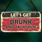 Rude Bar Sign For Home Bar Man Cave Pub Funny Alcohol Gift