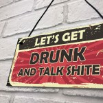 Rude Bar Sign For Home Bar Man Cave Pub Funny Alcohol Gift