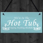 Funny Hot Tub Accessories Home Decor Garden Hot Tub Signs