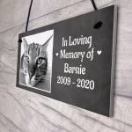 In Loving Memory PERSONALISED Pet Cat Memorial Plaque