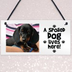 Personalised Dog Wall Plaque Novelty Dog Accessories Pet Gifts 