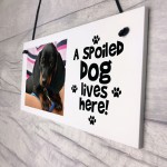 Personalised Dog Wall Plaque Novelty Dog Accessories Pet Gifts 