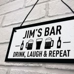 Funny Chic Sign For Bar PERSONALISED Any Name Man Cave