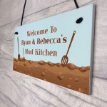 PERSONALISED Any Name's Mud Kitchen Sign For Garden Shed