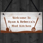 MUD KITCHEN Sign PERSONALISED Playroom House Garden Shed