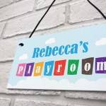 Playroom Sign Personalised Garden Den Room Sign Daugther