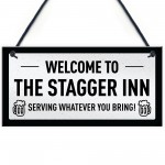 Funny HOME BAR Sign PERSONALISED Any Name Man Cave Pub