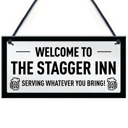 Funny HOME BAR Sign PERSONALISED Any Name Man Cave Pub