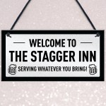 Funny HOME BAR Sign PERSONALISED Any Name Man Cave Pub