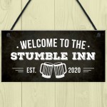 Personalised Home Bar Decor Signs Novelty Alcohol Pub Signs Gift