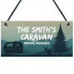 Novelty Caravan Sign PERSONALISED Plaque Caravan Accessories