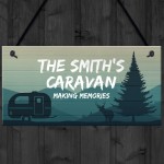 Novelty Caravan Sign PERSONALISED Plaque Caravan Accessories