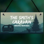 Novelty Caravan Sign PERSONALISED Plaque Caravan Accessories