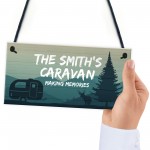 Novelty Caravan Sign PERSONALISED Plaque Caravan Accessories