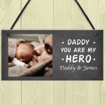 PERSONALISED Dad And Daughter Son Plaque Birthday Xmas Gift