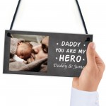 PERSONALISED Dad And Daughter Son Plaque Birthday Xmas Gift