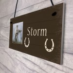 Shabby Chic Stable Sign PERSONALISED Horse Lover Gift