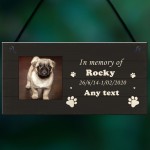 Memorial Sign For Family Pet PERSONALISED Dog Sign