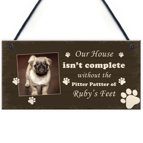 Gift For Dog Lover PERSONALISED Image Pet Gift Dog Sign