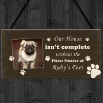 Gift For Dog Lover PERSONALISED Image Pet Gift Dog Sign