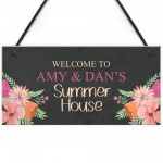 Personalised Summer House Garden Shed Sign Novelty Garden Gift