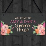 Personalised Summer House Garden Shed Sign Novelty Garden Gift