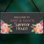 Personalised Summer House Garden Shed Sign Novelty Garden Gift