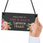 Personalised Summer House Garden Shed Sign Novelty Garden Gift