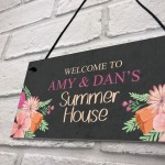 Personalised Summer House Garden Shed Sign Novelty Garden Gift